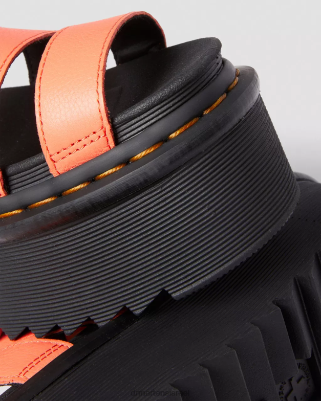 סנדלי רצועת פלטפורמה מעור blaire pisa Dr. Martens אלמוגים פיזה הַנעָלָה N8BB8264