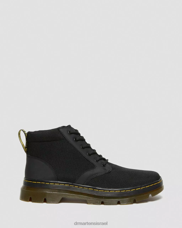 מגפי פולי קז'ואל bonny Dr. Martens שחור פולי קשיח במיוחד וגומי הַנעָלָה N8BB847