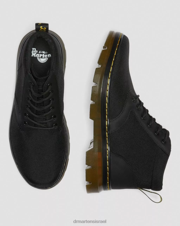 מגפי פולי קז'ואל bonny Dr. Martens שחור פולי קשיח במיוחד וגומי הַנעָלָה N8BB847