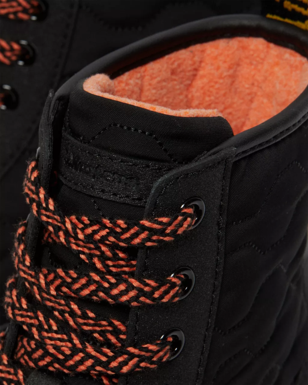 combs ii מגפי עור כפולים Dr. Martens שחור כפול מקורי ופולי רך הַנעָלָה N8BB8197