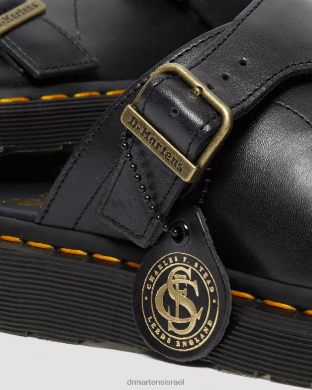 סנדלי עור של dayne תוצרת אנגליה Dr. Martens שָׁחוֹר הַנעָלָה N8BB8358