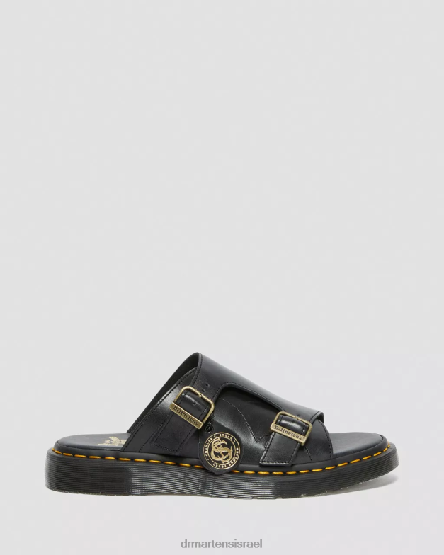 סנדלי עור של dayne תוצרת אנגליה Dr. Martens שָׁחוֹר הַנעָלָה N8BB8358