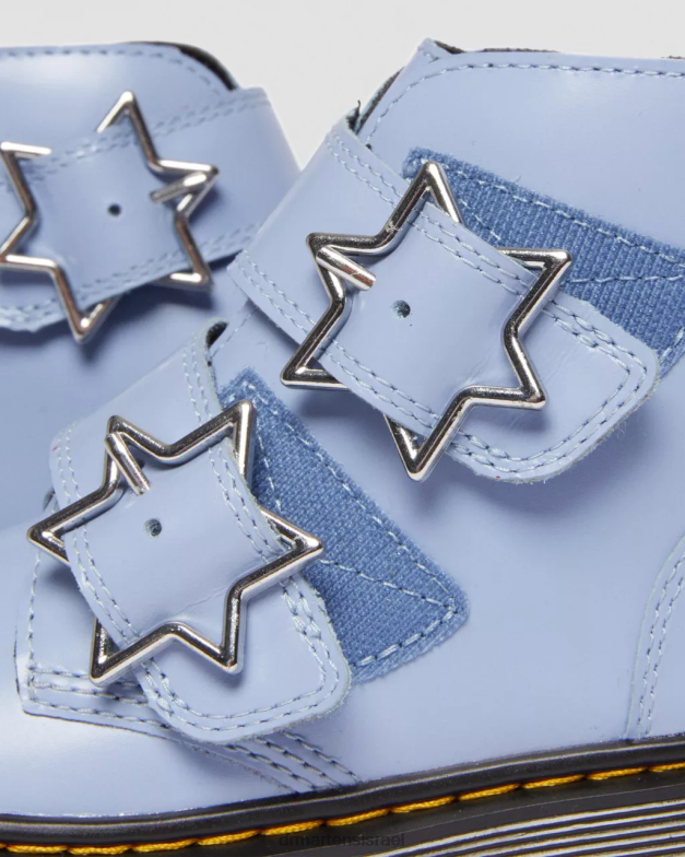 מגפי עור ג'וניור devon bex Dr. Martens זן כחול ליסום הַנעָלָה N8BB8453