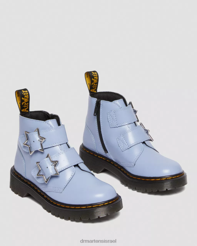 מגפי עור ג'וניור devon bex Dr. Martens זן כחול ליסום הַנעָלָה N8BB8453