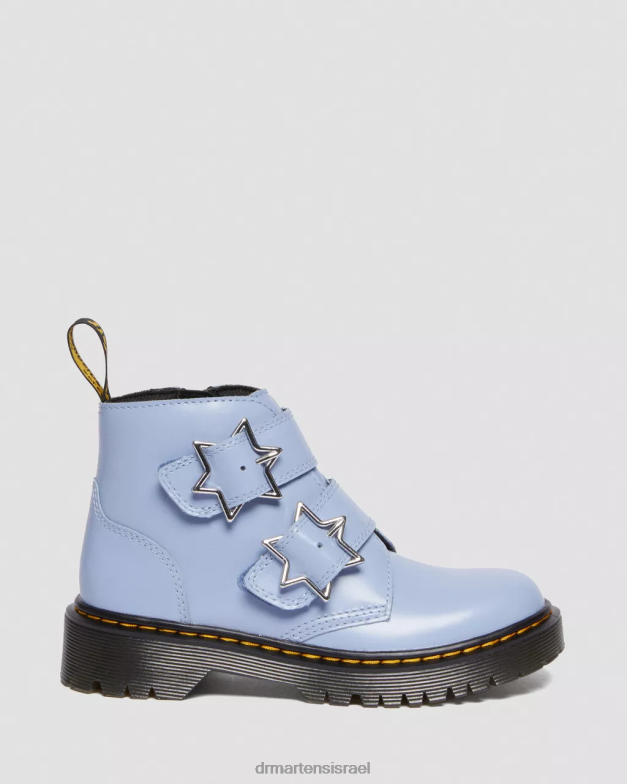 מגפי עור ג'וניור devon bex Dr. Martens זן כחול ליסום הַנעָלָה N8BB8453