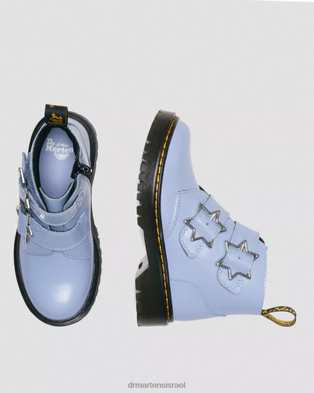 מגפי עור ג'וניור devon bex Dr. Martens זן כחול ליסום הַנעָלָה N8BB8453