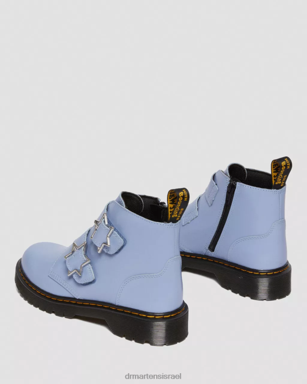 מגפי עור מעור devon bex Dr. Martens זן כחול ליסום הַנעָלָה N8BB8466