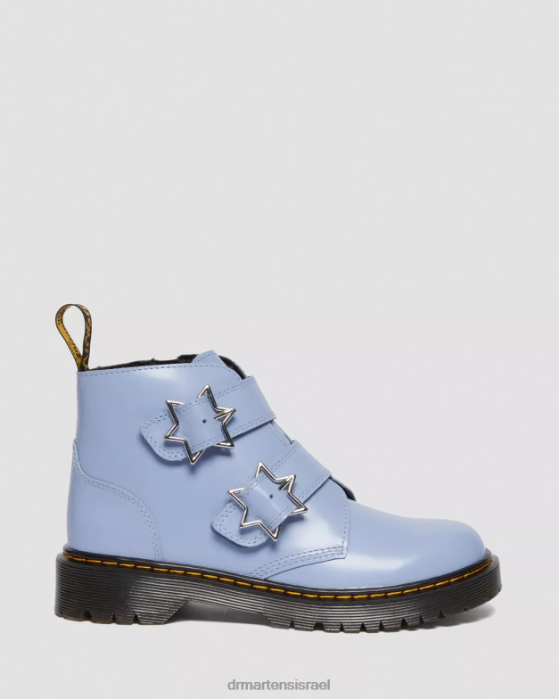 מגפי עור מעור devon bex Dr. Martens זן כחול ליסום הַנעָלָה N8BB8466