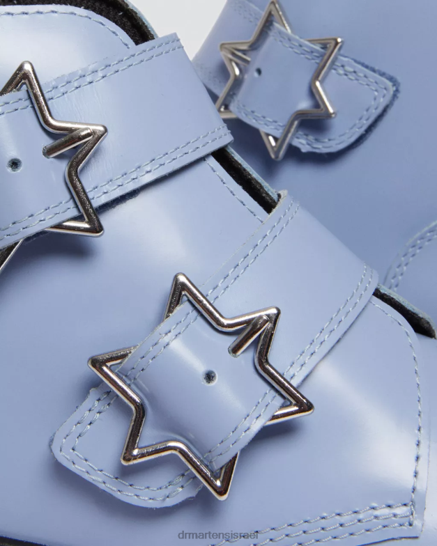 מגפי עור מעור devon bex Dr. Martens זן כחול ליסום הַנעָלָה N8BB8466