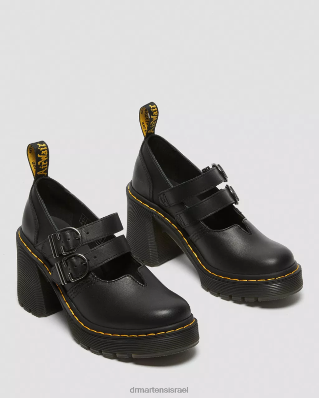 eviee sendal נעלי עקב Dr. Martens שלח שחור הַנעָלָה N8BB8206