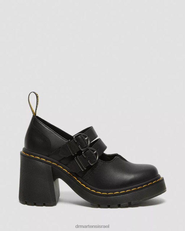 eviee sendal נעלי עקב Dr. Martens שלח שחור הַנעָלָה N8BB8206