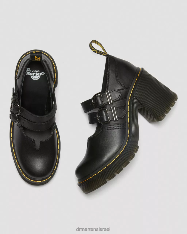 eviee sendal נעלי עקב Dr. Martens שלח שחור הַנעָלָה N8BB8206