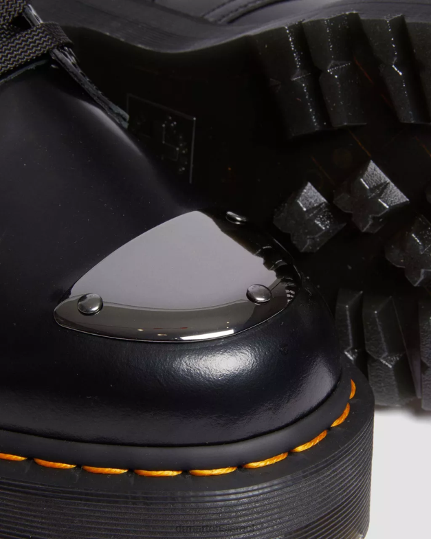 פלטפורמות עור מגן מגף מגף jadon Dr. Martens חמאה שחורה הַנעָלָה N8BB8180