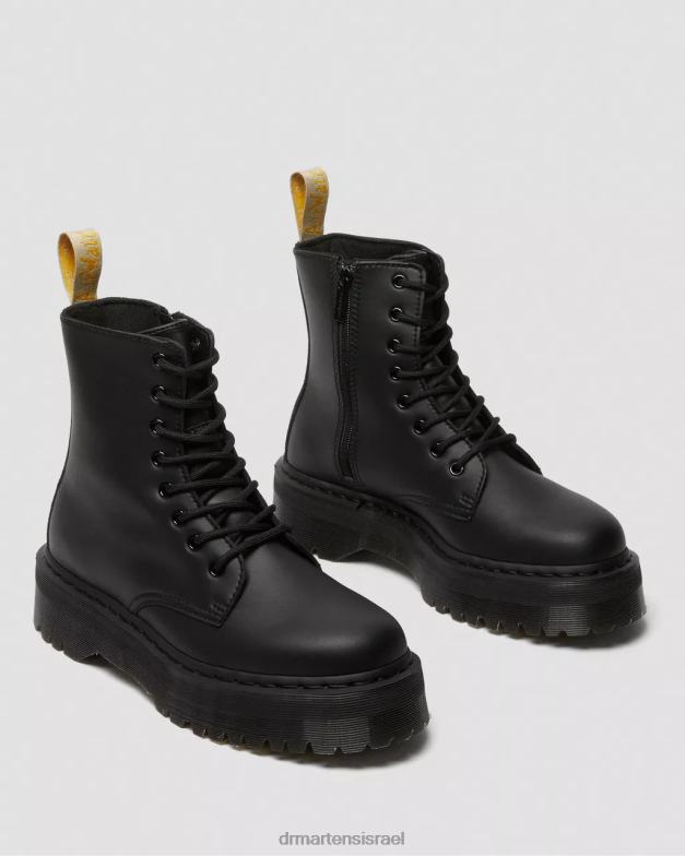 פלטפורמות מגף מונו של jadon ii טבעוניות Dr. Martens פליקס שחור לשפשף הַנעָלָה N8BB814