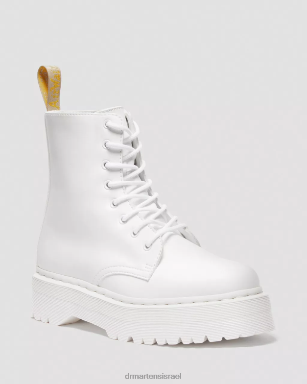 פלטפורמות מונו של jadon ii boot kemble Dr. Martens קמבל לבן הַנעָלָה N8BB8110