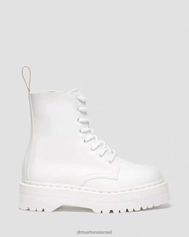 פלטפורמות מונו של jadon ii boot kemble Dr. Martens קמבל לבן הַנעָלָה N8BB8110