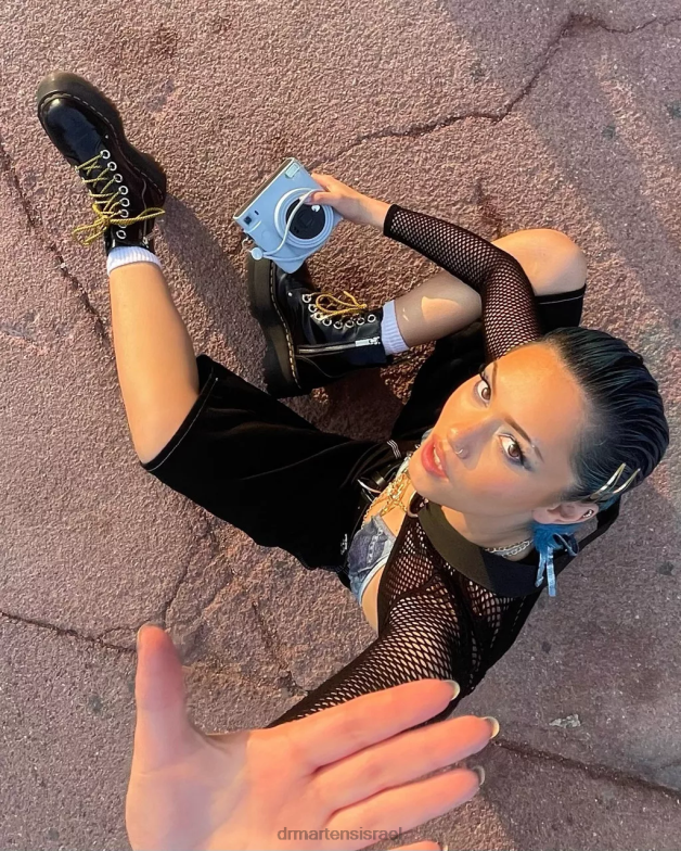 פלטפורמות אתחול של jadon max Dr. Martens חמאה שחורה הַנעָלָה N8BB815