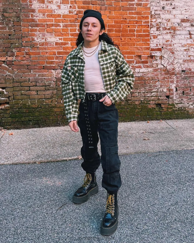 פלטפורמות אתחול של jadon max Dr. Martens חמאה שחורה הַנעָלָה N8BB815