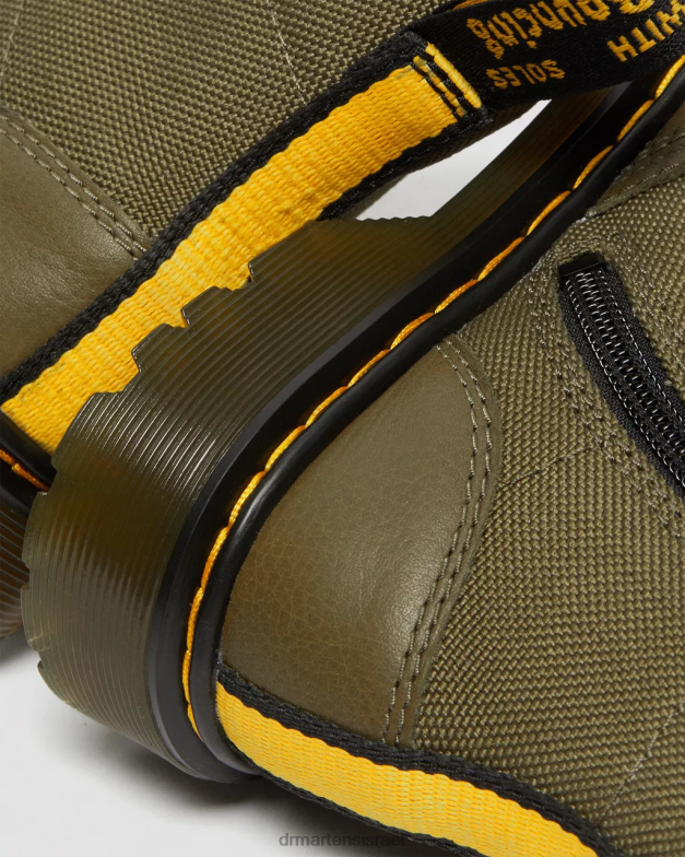 מגפי שרוכים מעור פאנל junior 1460 Dr. Martens אוליבי הַנעָלָה N8BB8444