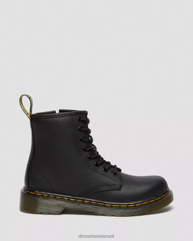 מגפי שרוכים מעור junior 1460 softy t Dr. Martens שחור softy t הַנעָלָה N8BB8424