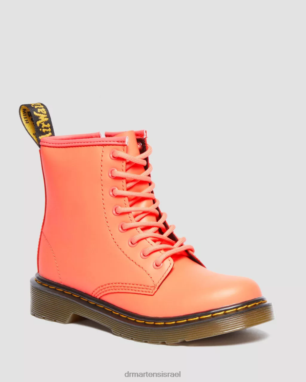 מגפי שרוכים מעור junior 1460 softy t Dr. Martens קורל softy t הַנעָלָה N8BB8445