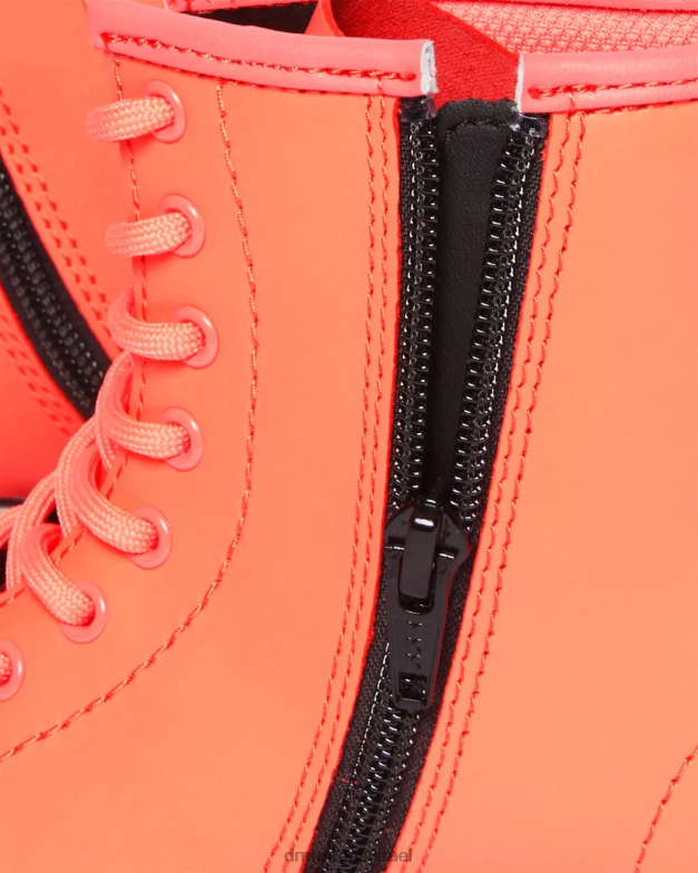 מגפי שרוכים מעור junior 1460 softy t Dr. Martens קורל softy t הַנעָלָה N8BB8445