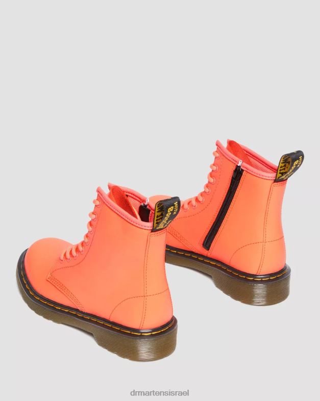 מגפי שרוכים מעור junior 1460 softy t Dr. Martens קורל softy t הַנעָלָה N8BB8445
