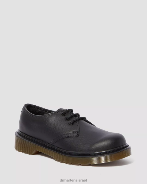 נעלי אוקספורד עור junior 1461 Dr. Martens שחור softy t הַנעָלָה N8BB8443