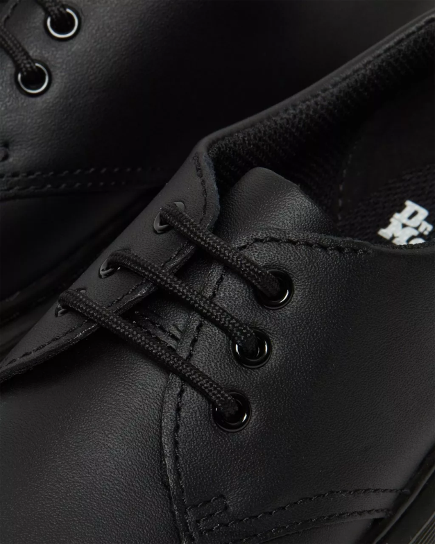 נעלי עור junior 1461 mono softy t Dr. Martens שחור softy t הַנעָלָה N8BB8451