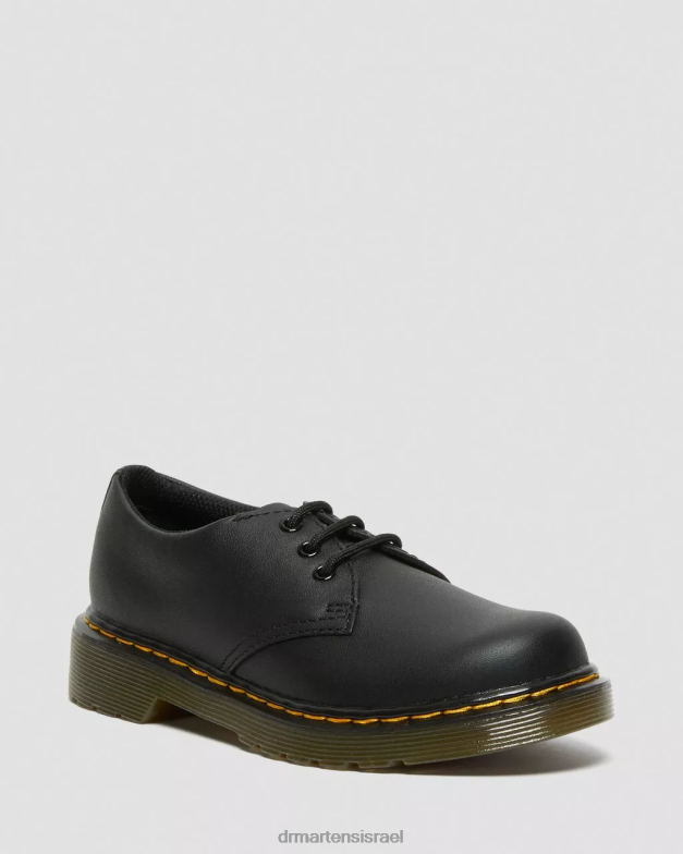 נעלי עור junior 1461 softy t Dr. Martens שחור softy t הַנעָלָה N8BB8427