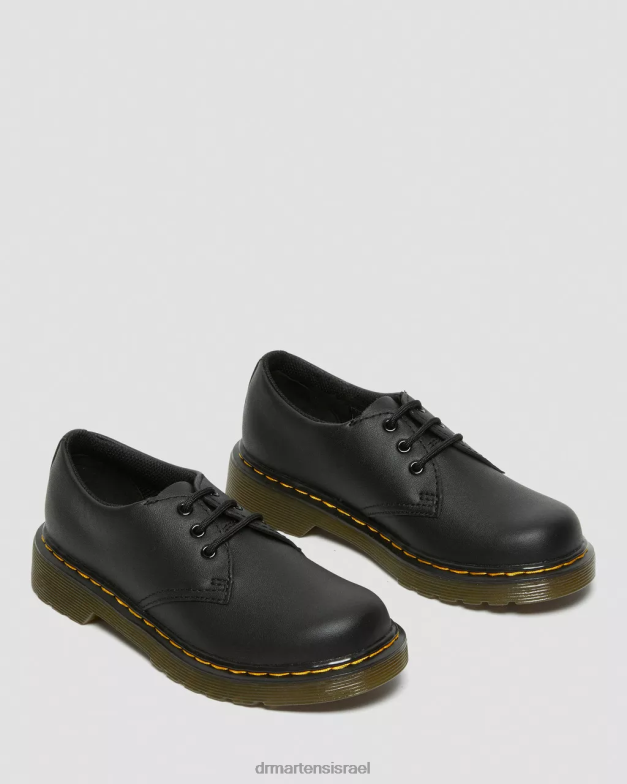 נעלי עור junior 1461 softy t Dr. Martens שחור softy t הַנעָלָה N8BB8427