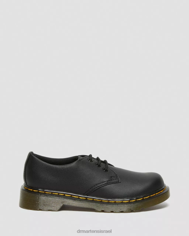 נעלי עור junior 1461 softy t Dr. Martens שחור softy t הַנעָלָה N8BB8427