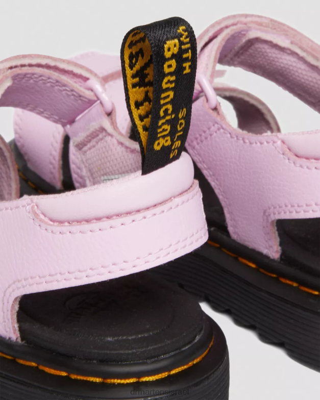 סנדלי רצועת עור junior klaire athena Dr. Martens אתנה ורוד חיוור הַנעָלָה N8BB8429