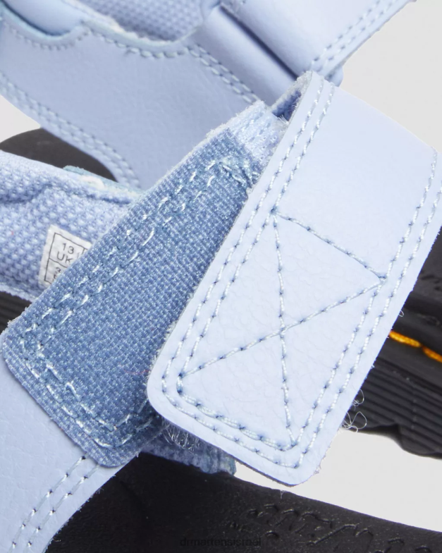 סנדלי רצועת עור junior klaire athena Dr. Martens זן כחול אתנה הַנעָלָה N8BB8446