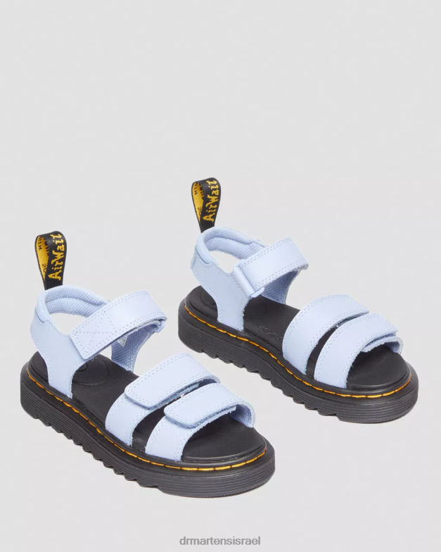 סנדלי רצועת עור junior klaire athena Dr. Martens זן כחול אתנה הַנעָלָה N8BB8446