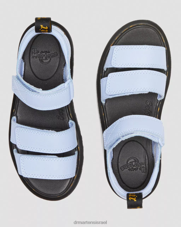 סנדלי רצועת עור junior klaire athena Dr. Martens זן כחול אתנה הַנעָלָה N8BB8446