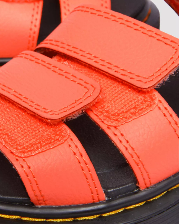 סנדלי רצועת עור junior klaire athena Dr. Martens אלמוגים אתנה הַנעָלָה N8BB8448