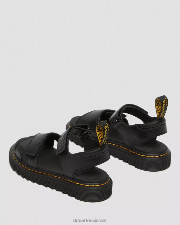 סנדלי עור junior vossie Dr. Martens שחור t lamper הַנעָלָה N8BB8447