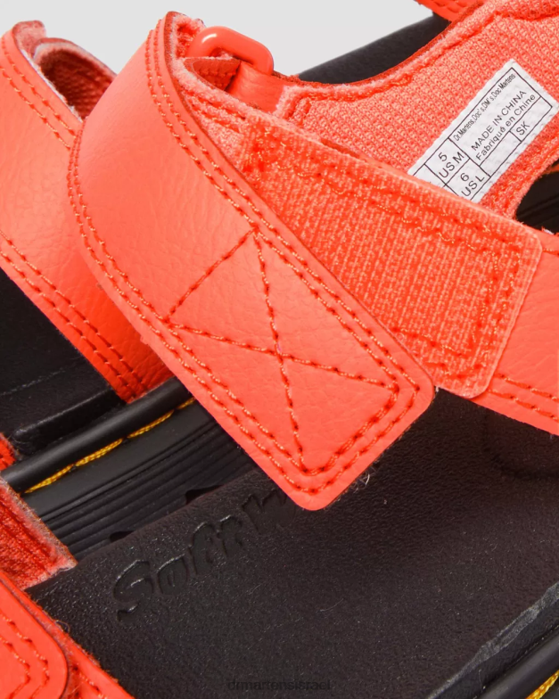 סנדלי רצועת עור של klaire אתנה לנוער Dr. Martens אלמוגים אתנה הַנעָלָה N8BB8467