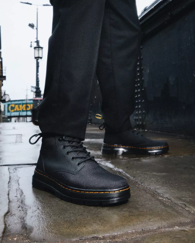 מגפי צ'וקה של rakim Dr. Martens שָׁחוֹר הַנעָלָה N8BB882