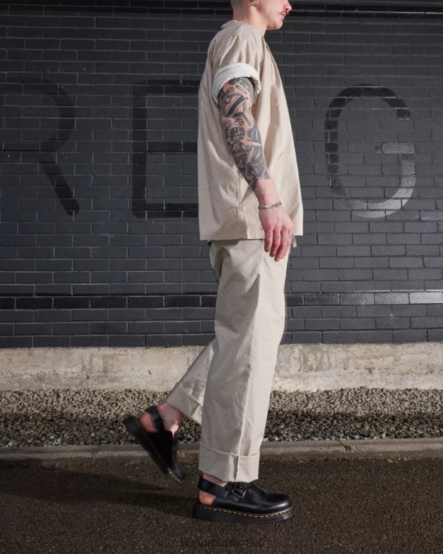 פרד slingback מעור jorge ii brando Dr. Martens ברנדו שחור הַנעָלָה N8BB8344