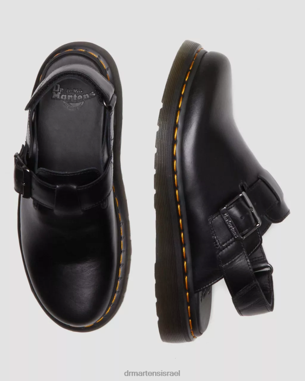 פרד slingback מעור jorge ii brando Dr. Martens ברנדו שחור הַנעָלָה N8BB8344