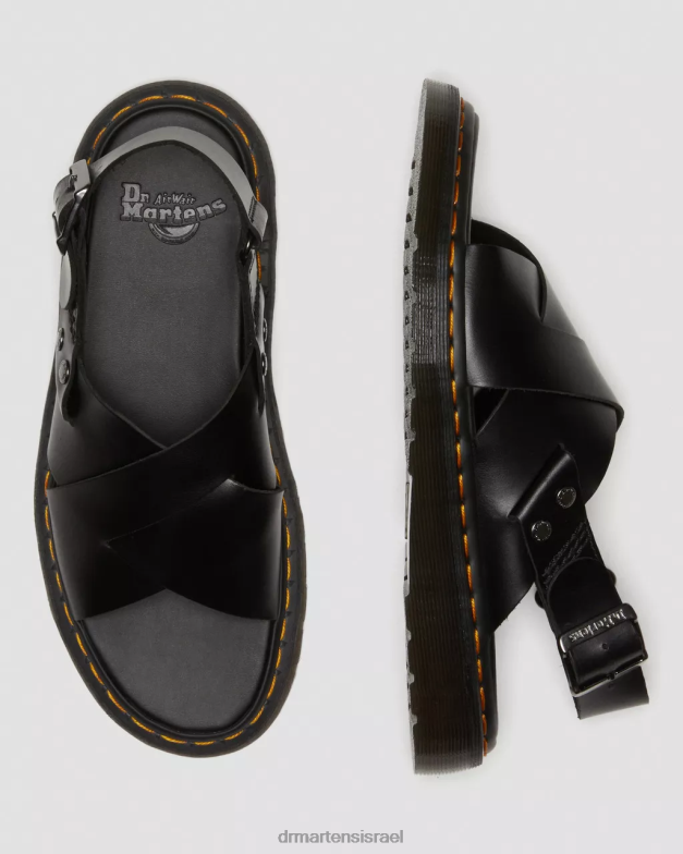 סנדלי slingback מעור zane brando Dr. Martens ברנדו שחור הַנעָלָה N8BB8342