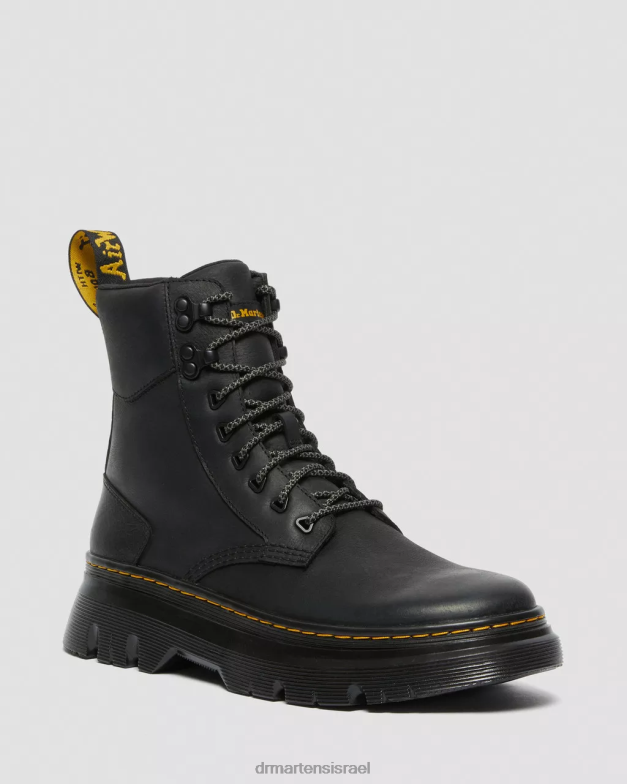 מגפי עור של tarik וויומינג Dr. Martens ויומינג שחורה הַנעָלָה N8BB877