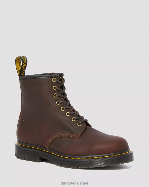 מגפי שרוכים של wintergrip 1460 dm Dr. Martens מפרשת שלג קקאו הַנעָלָה N8BB8184