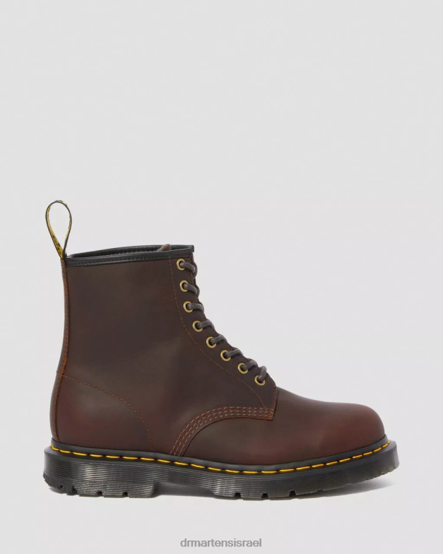 מגפי שרוכים של wintergrip 1460 dm Dr. Martens מפרשת שלג קקאו הַנעָלָה N8BB8184