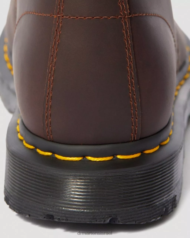 מגפי שרוכים של wintergrip 1460 dm Dr. Martens מפרשת שלג קקאו הַנעָלָה N8BB8184